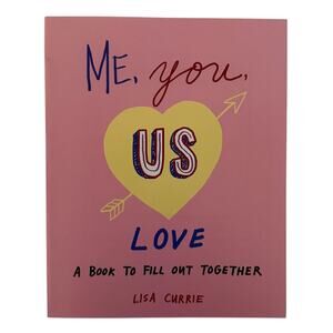 Me, you, us Love Couples Book to Fill Out Together NEW